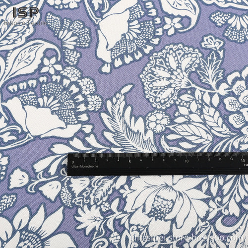 Fashion stocklot Twill Woven Rayon Printed Viscose Fabric